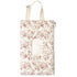 Cosblank 1 Pcs Quilted Diaper and Wipes Pouch Portable Hanging Floral Wet Wipe