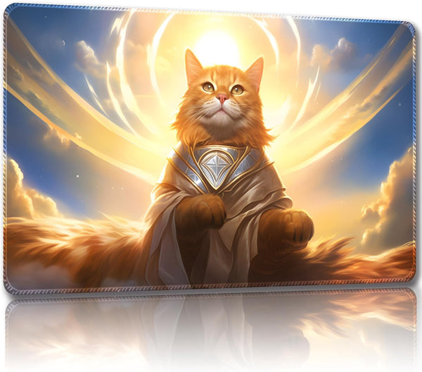 Playmat for MTG with Free Storage Bags, Game Mat 24 x 14 inches, TCG and Board Game Mat for Cards, Mousepad Desk Mats