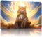 Playmat for MTG with Free Storage Bags, Game Mat 24 x 14 inches, TCG and Board Game Mat for Cards, Mousepad Desk Mats