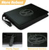 Trading Card Binder, 9-Pocket Album Holds 720 Cards, Premium Collector Card Folder for MTG, TCG, Yugioh, Black