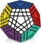 Ganowo Megaminx Speed Cube Gigaminx 5x5 Cubes Brain Teasers Games Magic Twist