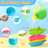 1-3 12+ 1+ 13 Zeewoo Baby Bath Toys for Kids Ages Toddler Bath Toys Mold Free Bathtub Toys for Months Pool Water Table