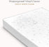 4-inch 5 Delta Children Twinkle Galaxy Limited Mini Crib Mattress - Premium Sustainably Sourced Fiber Core - Waterproof