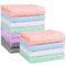 Orighty Baby Washcloths 12 Pack, Microfiber Coral Fleece Baby Face Towels, Soft