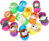 12 Packs BILLMOSS Prefilled Easter Eggs with Mini Plush Toys, Easter Basket Stuffers Party Favors for Kids Easter Eggs