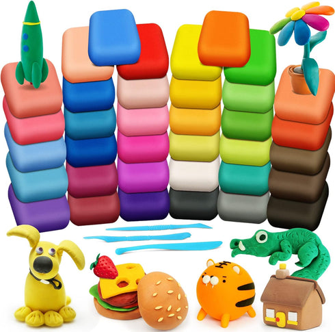 Magic Clay - Air Dry Clay 36 Colors, Modeling Clay for Kids