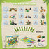 23 Set 2-in-1 2 4 6+ HOGOKIDS Animals Valentines Party Favors for Kids Building - Zoo Scene Board Game with Play Mat