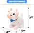 Hopearl Interactive Electronic Pet Plush Cow - Walking Diary Cattle Toy with Sounds, Movements, MOO Nodding Head for
