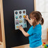 Set,46 3+, AFUNX Magnetic Tiles Space Rocket PCS Magnetic Building Blocks for Kids STEM Learning Toys, Safe & Durable