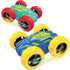 MSHALADE Toys Cars for Ages 2-4, Double-Sided Monster Truck Toys, Stunt Push