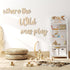 Kigley 5 Pcs Playroom Wall Decor 15.4" x 18" 3D Where The