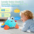 MOISTAR 1 6-12 Tummy 1-3 Baby Toys Year Old Month Time Toys Crawling Crab Musical Dancing Walking Moving Bouncing