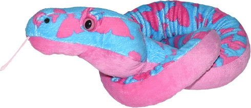 Wild Republic Snake Plush - Stuffed Animal Toy, Gifts for Kids, Butterfly Glitter 54