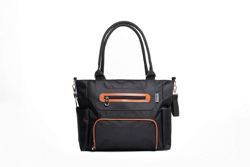 SoHo Diaper Bag - Stylish Black Design for Parents