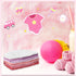 Frienda 8 Pcs Muslin Bibs, Baby Cotton Bandana Drool Bibs, 6 Absorbent Layers, Bulk for Boys Girls Newborn (Pink Purple