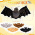 5 Set 13 Inch Mommy 4 Civaner Pcs Goth Stuffed Bat Plush Toy Bat Stuffed Animal with Babies Gothic Plushies Dolls