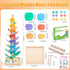 3-5 Set 4-8 8-12 (1.1inch Marble Run Wood Ball Drop Toy for Kids Toddlers Wooden Musical Tree Ball Run Toys for Years