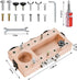 Set 3 4 5 Montessori Screwdriver Board with Lock and Key, Montessori Toys for Year Old, Wooden Screw Driver Activities