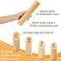 Wooden Tossing Game Set, 12PCS Numbered Block Toss Games with Scoreboard & Carrying Case, Outdoor Lawn Game for Teens,
