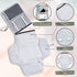 KiddyCare Portable Diaper Changing Pad for Baby Travel | Portable Changing mat for Newborn Baby Girl & Boy | Waterproof