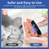 Clippers,3 Trimmer Electric Automatic Nail Clipper for Toenails Fingernailail,Smart Electric Nail Speed Gears
