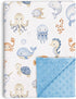 Buerhanerry Under The Sea Baby Blankets Neutral for Boys Girls, Ocean Animals Toddler
