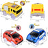 Track Cars Replacement Only - Light Up Toy Cars with 5 Flashing LED Lights, Compatible with Magic Tracks
