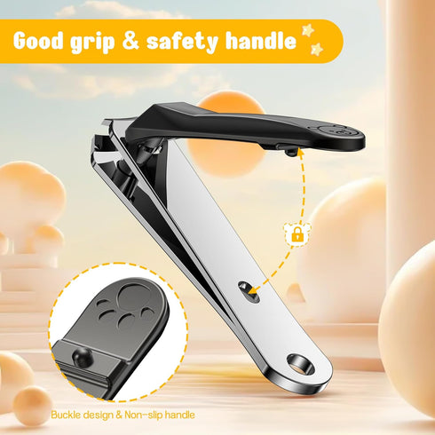 Trimmer, FVION Baby Nail Clippers - Stainless Steel Kids Nail Clippers Small Jaw Children Fingernail Clippers