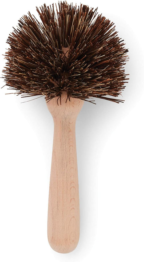 Set 3, Fox Run Kitchen Brush of Pot, Dish, and Bottle Scrub Brush with Natural Bristles