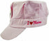 The Real Deal Girls Red Steam Engine Embroidered Train Engineers Hat with I Trains Design
