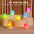 Dimmable 11 5 Brown-2 Pack Auxmir Night Light for Kids Baby, Touch Lamp for Nursery, RGB Colors Brightness, Portable