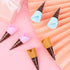 Haiabei 30 Pcs Mini Realistic Artificial Ice Cream Cone Adorable Ice Cream Cone Pretend Play Food Dollhouse