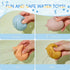16 Pack 6-12 2-4 Baby Bath Toys Easy-Clean & Squeezable Silicone Bath Toys for Babies Months Mold Free Bath Toys