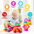 30-Piece Set 3-6 Building Blocks for Kids - STEM Preschool Learning Activities Ages Years Old, Light Table Compatible