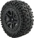 9301E RC Car Tires Wheels PX9300-22, Spare Parts for 9301 9301E 1:18 RC Monster Trucks Vehicle