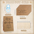 512 100 10 750ml 400 Roowest Pcs Baby Shower Games Guess How Many Pacifiers Sign Small Guessing Games HB Pencils Milk