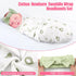 4 Pack Set Newborn Preemie Swaddle with Headband Premature Swaddle Blanket Baby Clothes for Nicu Newborn Boys
