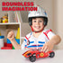 ArtCreativity Metal Model Car Building Kit, 230 PC 3D Car Model Kit for Boys, Red Vintage Toy Racecar