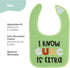 The Peanutshell Baby Bibs Set of 8 - 100% Cotton, Soft, Absorbent, Unisex Toddler, Newborn & Infant - Han-Gry