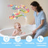 Vaofrean 48PCS 3-5,DIY 2 3 4 5 6 7 8Years Toddler Bath Toys for Kids Ages Duck Slippery Slide Track Baby Bath Tub Toys