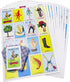 Original Jumbo Loteria Game Set in Spanish - Mexican Loteria for 10 Players