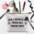 D and D Dice Bag - Dungeon Master DM Gift, Yes I Really Do Need All These Dice Pouch