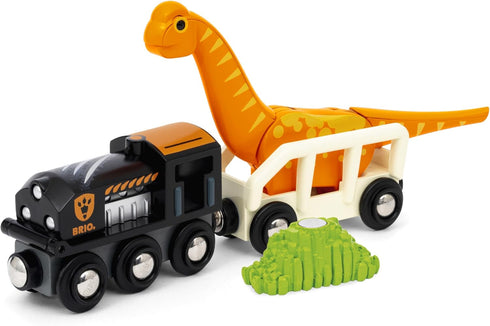 36098 Set 3 BRIO World Dinosaur Circle | Toy Train for Kids Aged Years Up