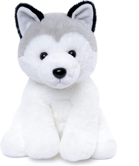 Siberische Husky Stuffed Animals, 12 inches Puppy Plush Toys for Kids Girls Boys Birthday Bedtime