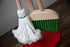 Set 6 Color,10071 JustForKids Wooden Detachable Kids Cleaning - Duster, Brush, Mop, Broom and Hanging Stand Play