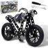 Metal Model Motorcycle Kits, 117 Pcs Erector Sets for Boys Age 8-12, STEM Building Toys for Kids and Adults