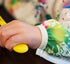 Toddler Art Smock & Baby Bib, Full Sleeve Waterproof Crafts Cover, Paint Apron for Kids 1-3 Years
