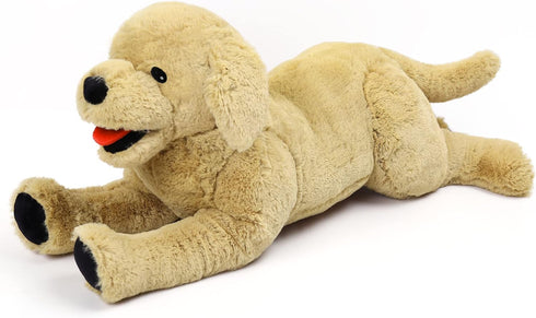 LotFancy 21" Dog Stuffed Animals, Soft Cuddly Golden Retriever Plush Toy, Large Puppy Gift for Kids and Pets