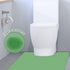 SYMHHA Mats,25-Pack Green Disposable Toilet U-Shape Pee Pads for Potty Training,No-Adhesive Non-Slip PE Backing