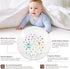 wiqins Baby Sleep Soother Cry Sensor Dinosaur Night Light Projector Baby Sound Machine Plush Stuffed Animal Toys